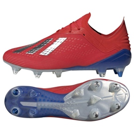 Kopačky Adidas X 18.1 Sg M BB9359 červený červený
