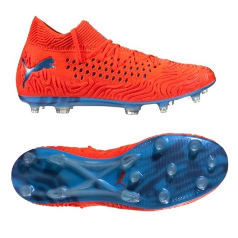 Kopačky Puma Future 19.1 Netfit Fg Ag M 105531 01 červené červené Kopačky Puma Future 19.1 Netfit Fg Ag M 105531 01 červené červené