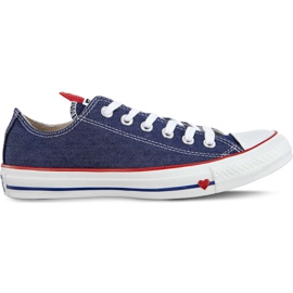 Converse C163308 Indigo Smalt červená bílá modrý