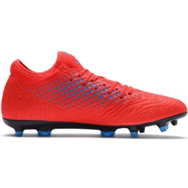 Kopačky Puma Future 19.4 Fg Ag M 105545 01 vícebarevný červený