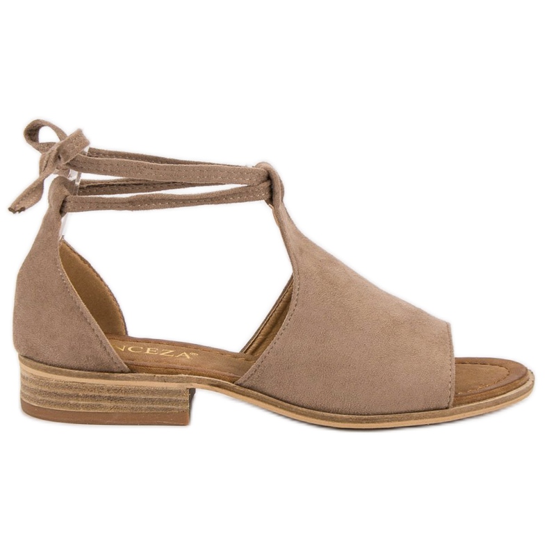 Béžové sandály VINCEZA béžový