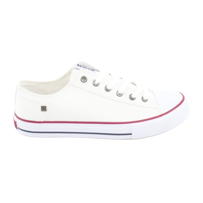 Big Star Classic Sneakers Biaded White DD274336 bílý