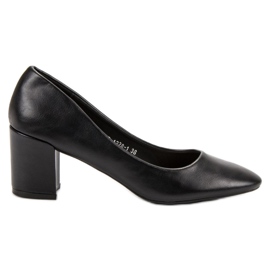 Ideal Shoes Klasické černé lodičky černá Ideal Shoes Klasické černé lodičky černá