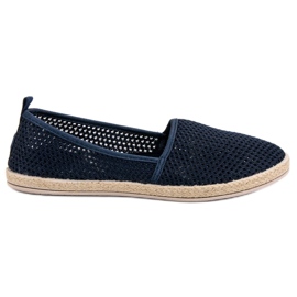 Sweet Shoes Navy Light Espadrilles modrý námořnická modř