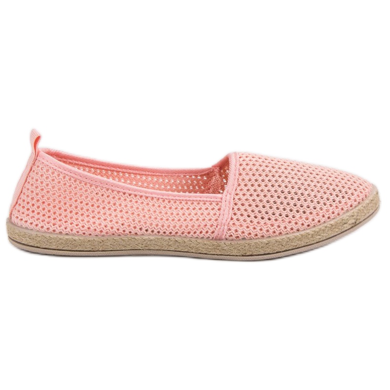 Sweet Shoes Růžové světlé espadrilky růžový Sweet Shoes Růžové světlé espadrilky růžový
