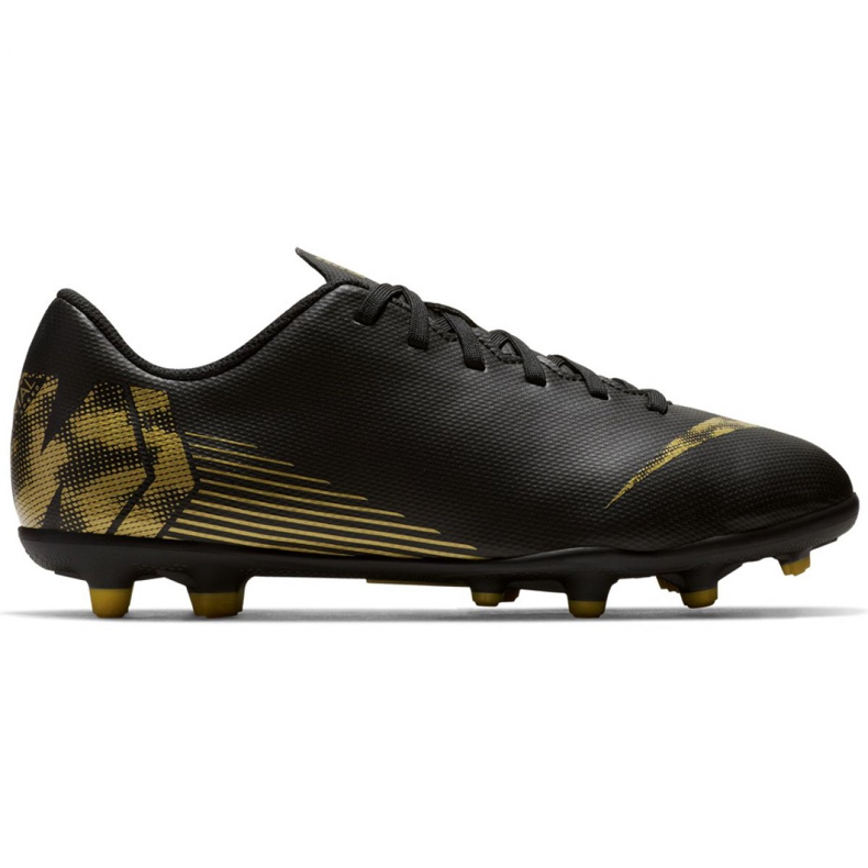Kopačky Nike Mercurial Vapor 12 Club Mg Jr AH7350-077 vícebarevný černá