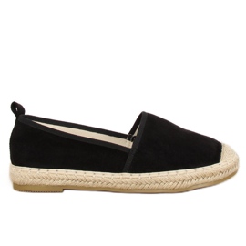 Černé dámské espadrilky A615-ESP-1 Black černá