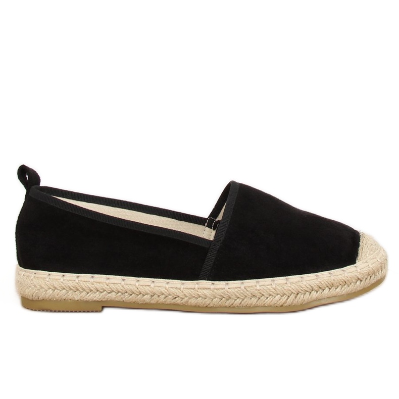 Černé dámské espadrilky A615-ESP-1 Black černá
