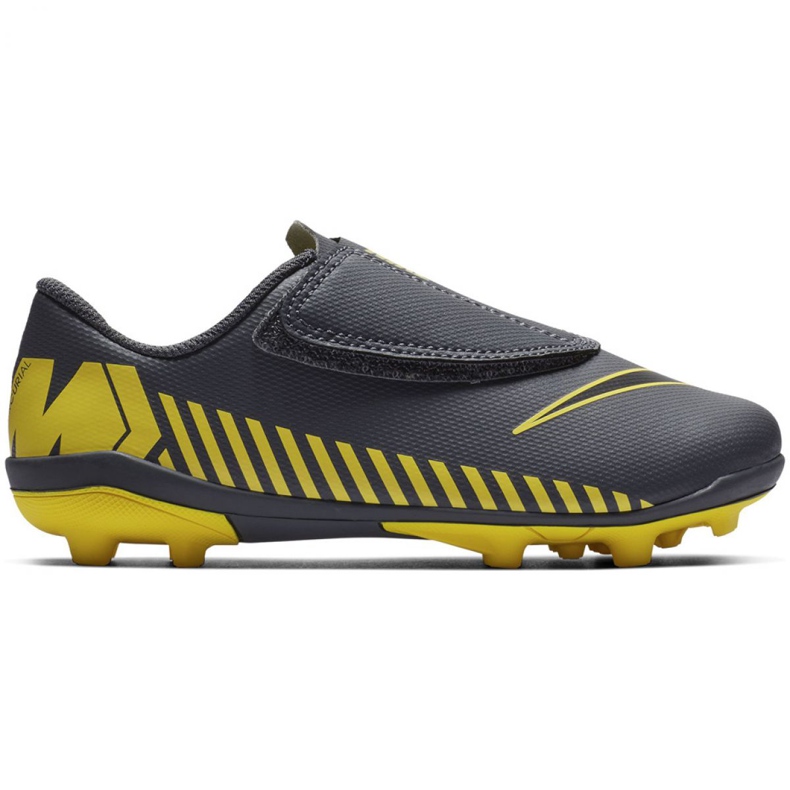 Kopačky Nike Mercurial Vapor 12 Club PS (V) Mg Jr AH7351-070 vícebarevný šedá