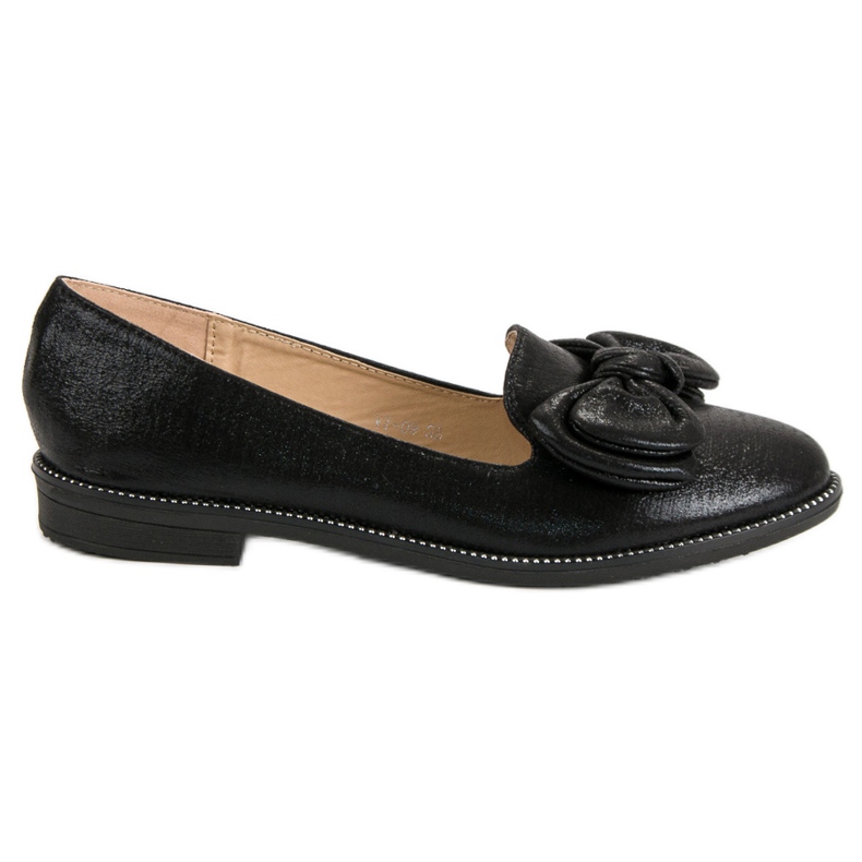 Forever Folie Černá Baletka S Mašlí Forever Folie Černá Baletka S Mašlí