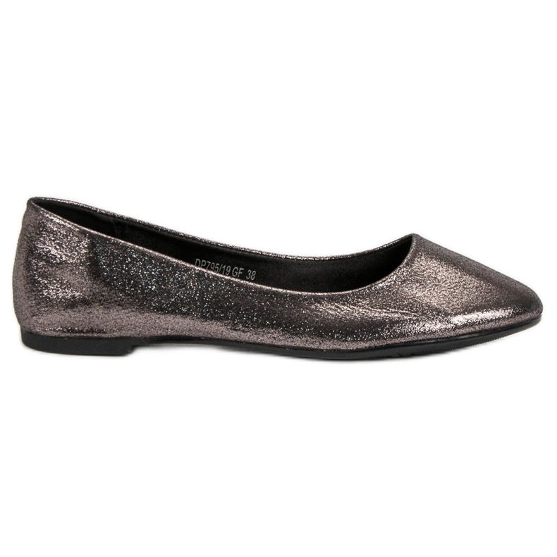 Filippo Klasické balerínky šedá