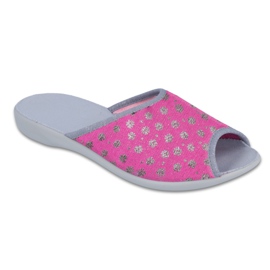Dámské boty Befado pu c 254D087 šedá růžový Dámské boty Befado pu c 254D087 šedá růžový