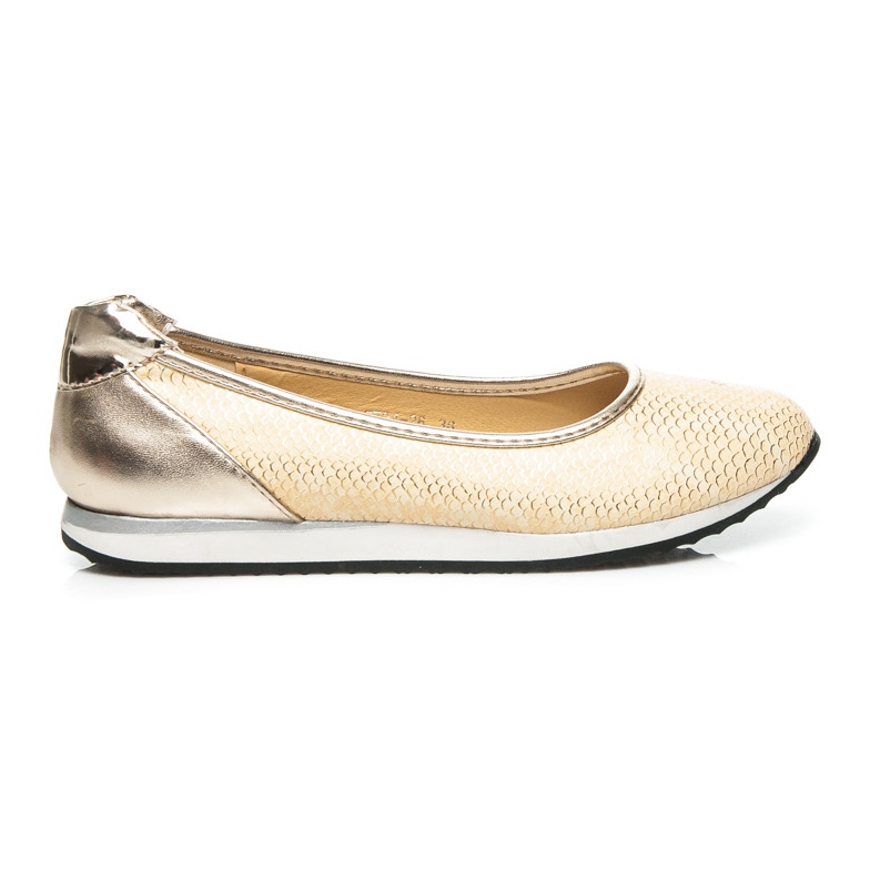 Vices Hadové sportovní balerínky žlutá Vices Hadové sportovní balerínky žlutá