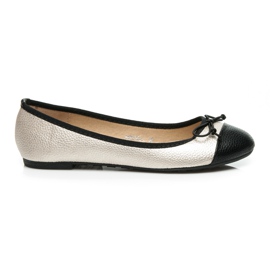 Bestelle Dvoubarevné balerínky žlutá Bestelle Dvoubarevné balerínky žlutá