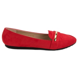Suede Red Lords červený
