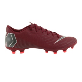 Kopačky Nike Mercurial Vapor 12 Academy FG M AH7375-606 bordó červený