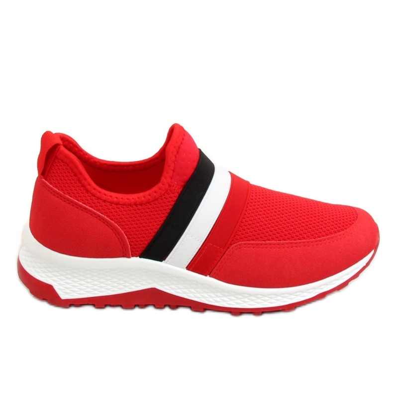Červená sportovní obuv X-9763 B.RED červené