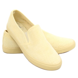 Žluté nazouvací tenisky G-92 Yellow žluť