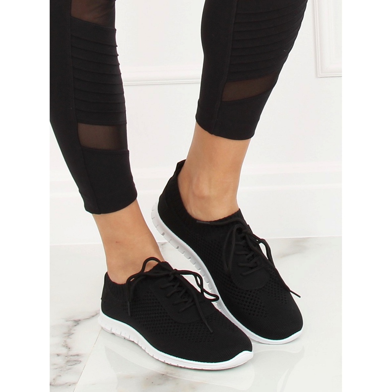 Černé ponožky K-379 černé černá