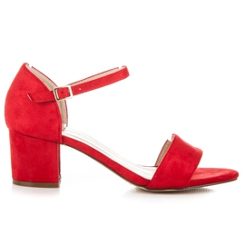 Poti Pati Sandály se sponou červené