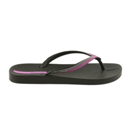 Ipanema Dámské žabky 82518 Black/Fuchsia černý