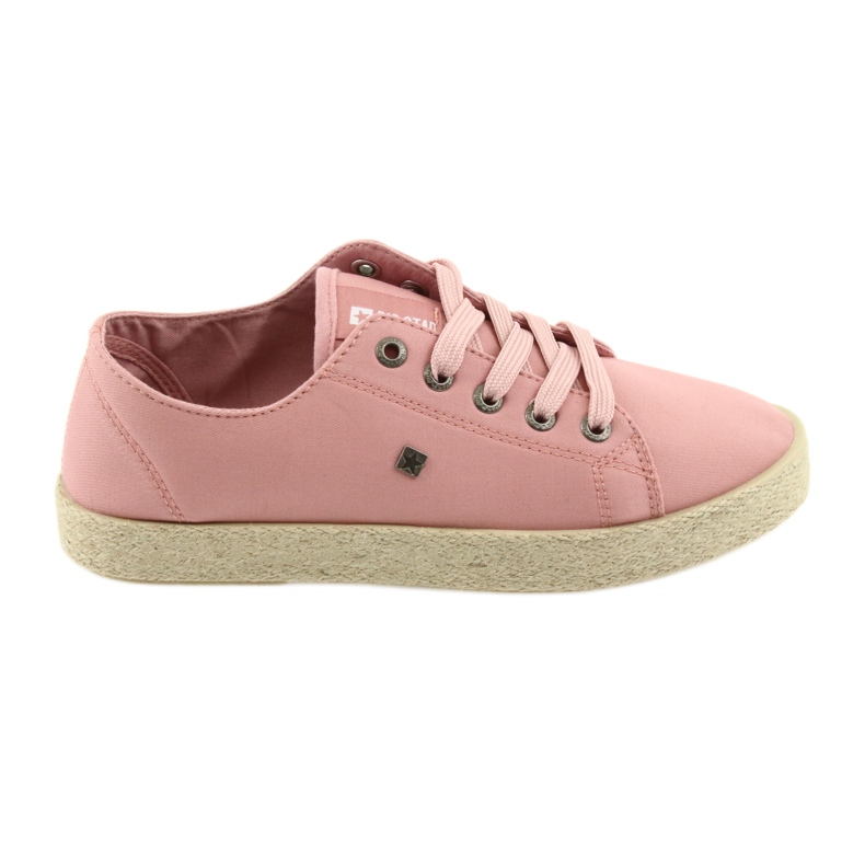 Big Star Pink Women's Espadrilles Sneakers 274425 růžový