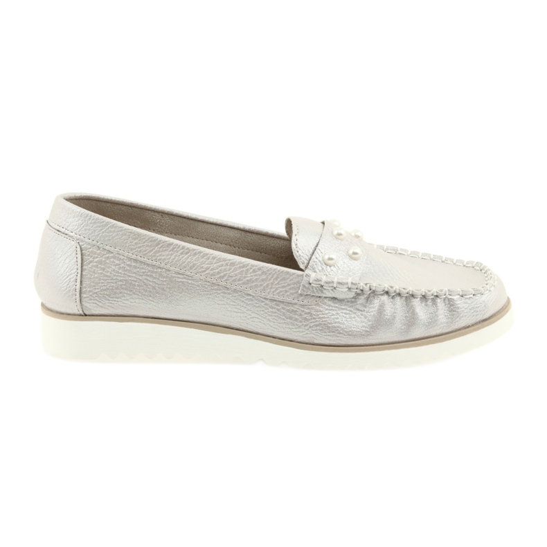 Sergio Leone Dámské perly perel perleťové béžové bílý