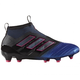 Kopačky Adidas Ace 17 + Purecontrol Fg Jr BA9819 černý černý