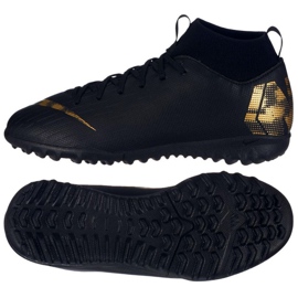 Kopačky Nike Mercurial SuperflyX 6 Academy Gs Tf Jr AH7344-077 černý černý