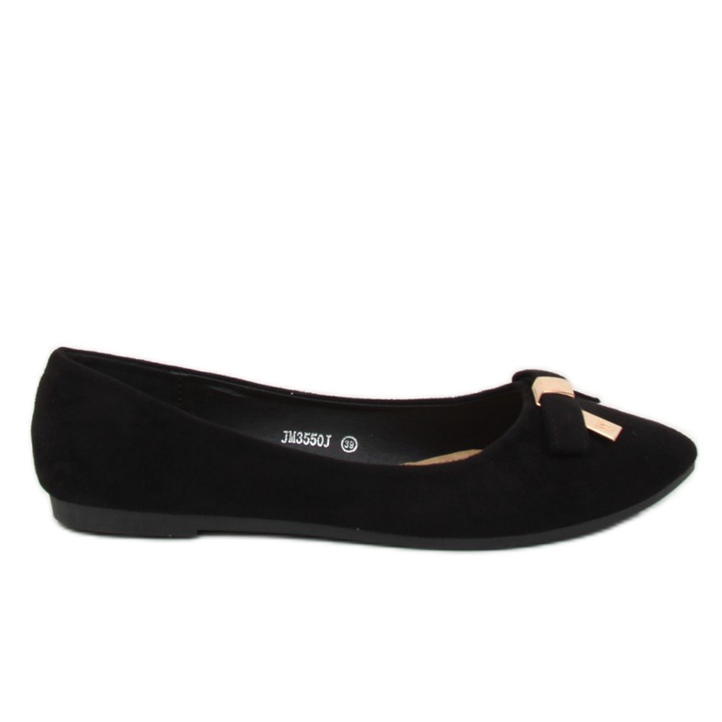 Černé dámské balerínky JM3550J Negro černá