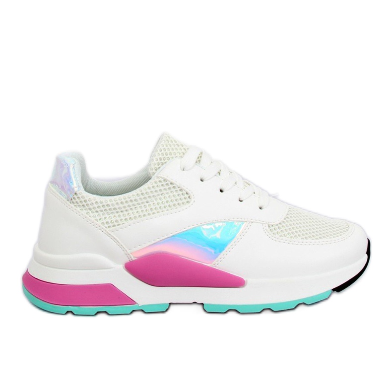 Bílá LV73P Bílá sportovní obuv bílý Bílá LV73P Bílá sportovní obuv bílý