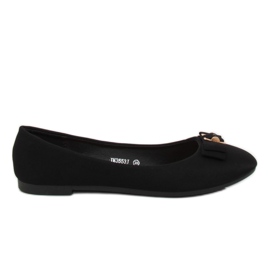 Černé dámské balerínky JM3553J Negro černý
