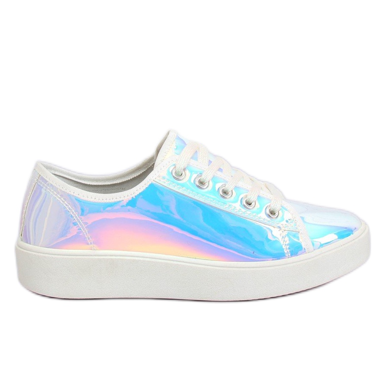 FZ09 Bílé benzínové tenisky bílý