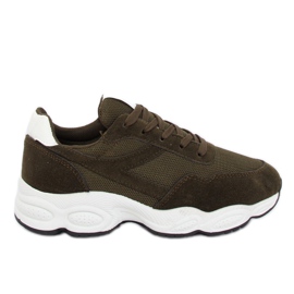 Zelená sportovní obuv E-102 Army Green zelený
