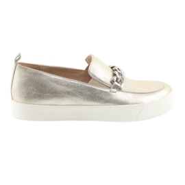 Golden Slip On s řetízkem Caprice 24200 zlatý Golden Slip On s řetízkem Caprice 24200 zlatý