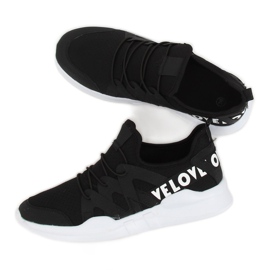 Černá sportovní obuv R-392 Black černý