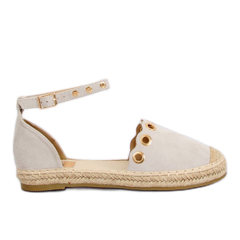 Espadrilky se šedým páskem LX170 Grey šedá Espadrilky se šedým páskem LX170 Grey šedá