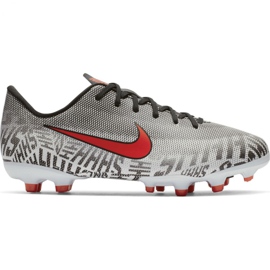 Kopačky Nike Mercurial Vapor 12 Academy Neymar FG / MG Jr AO2896-170 bílý bílý Kopačky Nike Mercurial Vapor 12 Academy Neymar FG / MG Jr AO2896-170 bílý bílý