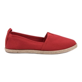 Dětské espadrilky červené Dětské espadrilky červené