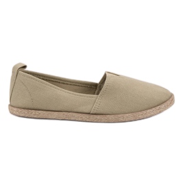 Dětské espadrilky hnědý