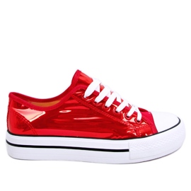 Červené benzínové XL19P Červené tenisky