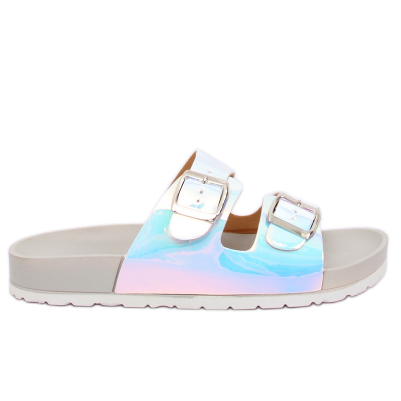 Šedé BG28P Šedé benzínové pantofle šedá