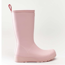 Hunter Originální Play Boot Tall Candy Floss fialová růžový
