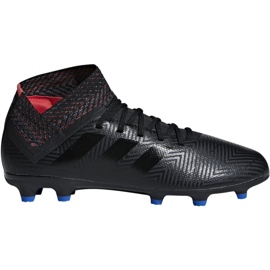 Kopačky Adidas Nemeziz 18.3 Fg Jr D98016 vícebarevný černý