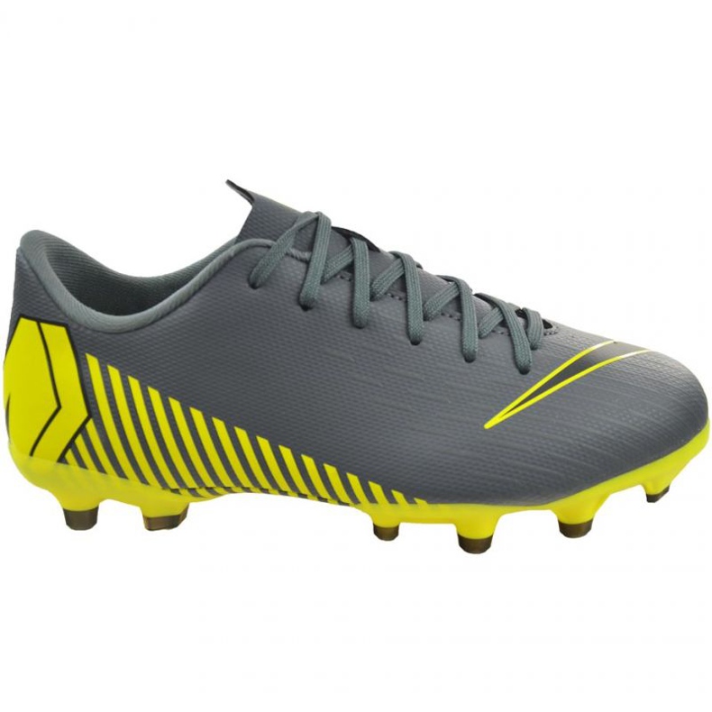 Kopačky Nike Mercurial Vapor 12 Academy Mg Jr AH7347-070 vícebarevný šedá Kopačky Nike Mercurial Vapor 12 Academy Mg Jr AH7347-070 vícebarevný šedá