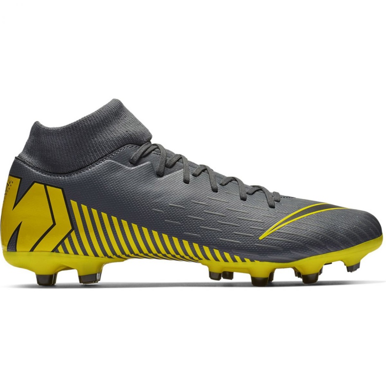 Kopačky Nike Mercurial Superfly 6 Academy FG / MG M AH7362-070 vícebarevný šedá Kopačky Nike Mercurial Superfly 6 Academy FG / MG M AH7362-070 vícebarevný šedá