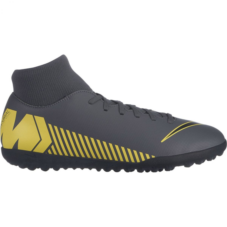 Kopačky Nike Mercurial Superfly 6 Club Tf M AH7372-070 vícebarevný šedá Kopačky Nike Mercurial Superfly 6 Club Tf M AH7372-070 vícebarevný šedá