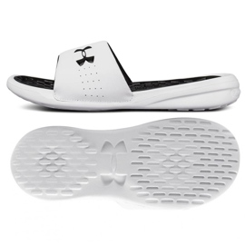 Under Armour Ua Playmaker Pantofle Fix Sl W 3000063-101 bílá