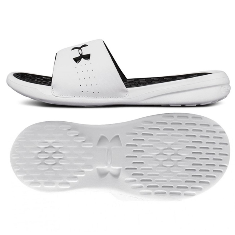 Under Armour Ua Playmaker Fix Sl W 3000063-101 bílý