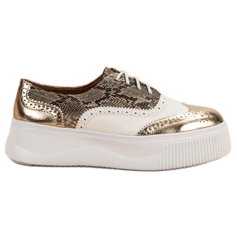 VICES Módní obuv žlutá